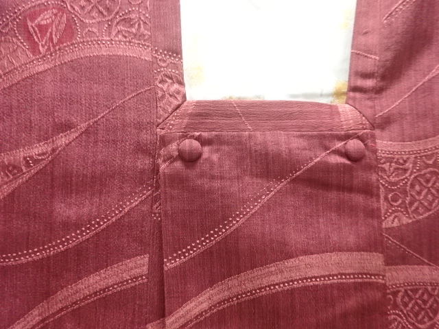  花模様織出し道行コート